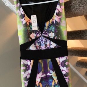Bebe Scuba Dress